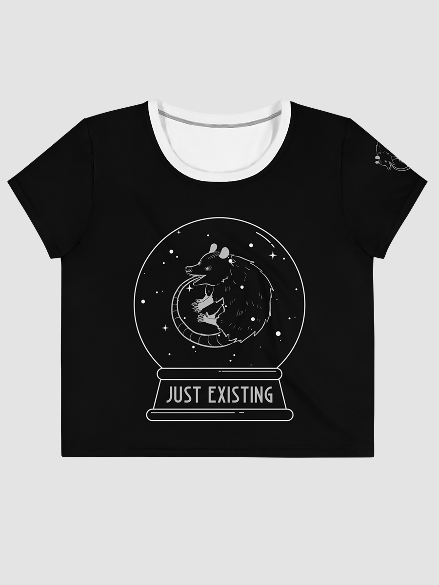 Just Existing crop tee product image (3)