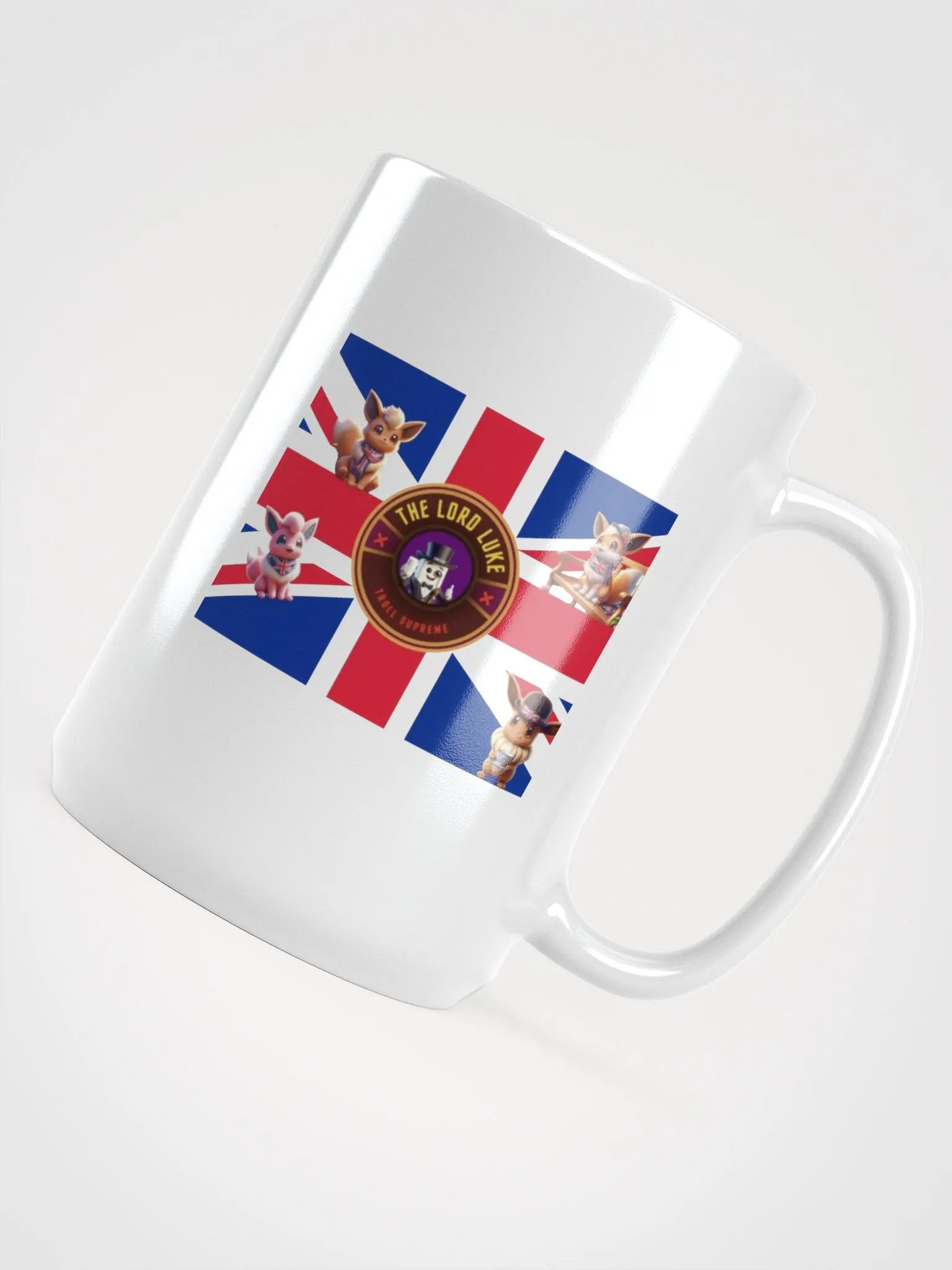 Lord Luke is British white mug product image (4)