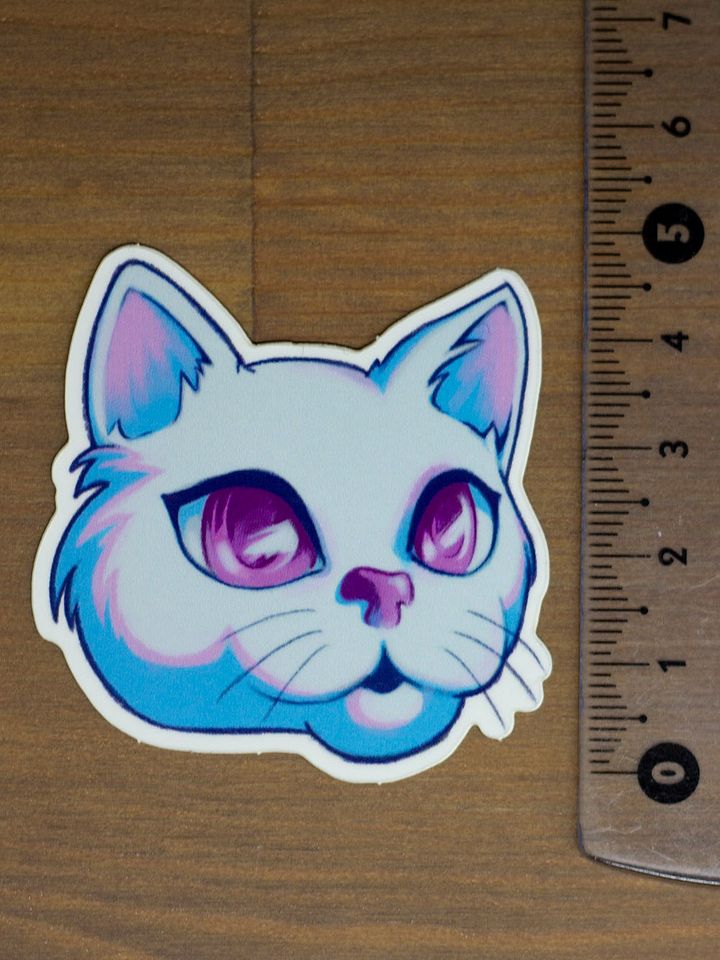 Trans Cat Sticker product image (2)