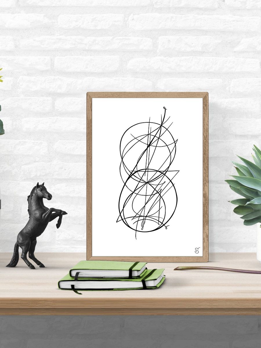 Vibrant Matte Paper Poster: Transform Your Space! - Abstract Image No. 8 product image (18)