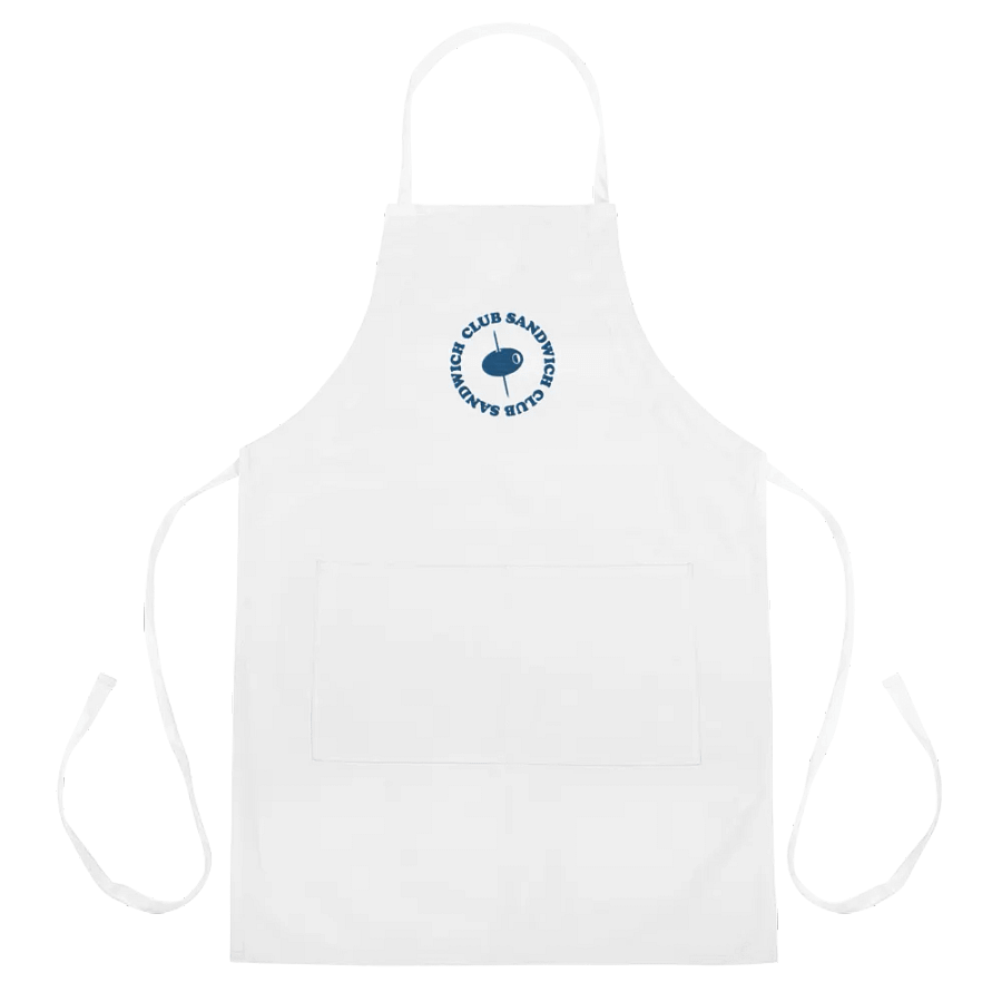 Club Sandwich Club Embroidered Apron product image (2)