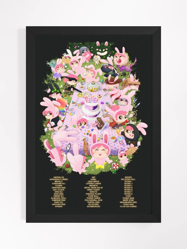 Neko "TeeHee" Party Print product image (3)