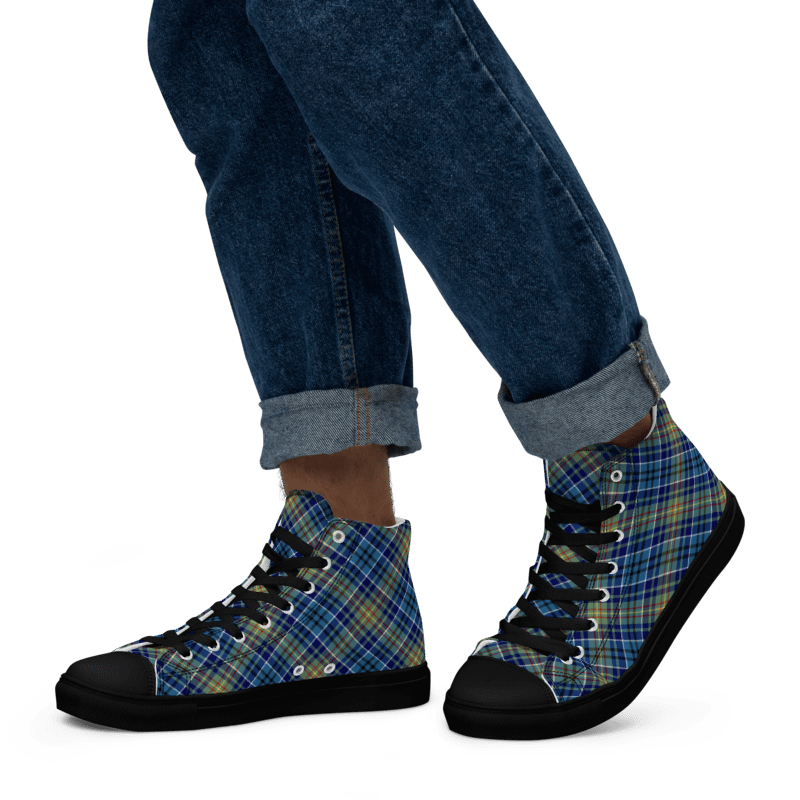 O'Sullivan Tartan Men's High Top Shoes product image (5)