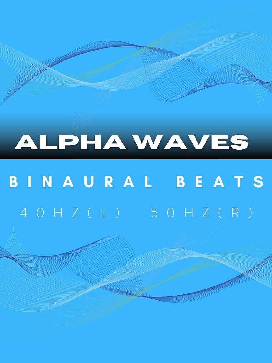 Alpha Wave Binaural Beats 40 (L) 50(R) product image (1)