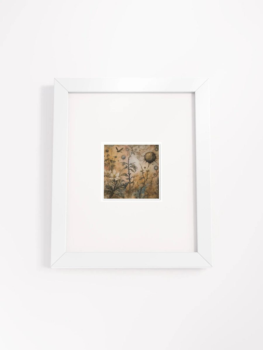 The Secret Garden Sketchbook Artprint Framed product image (1)