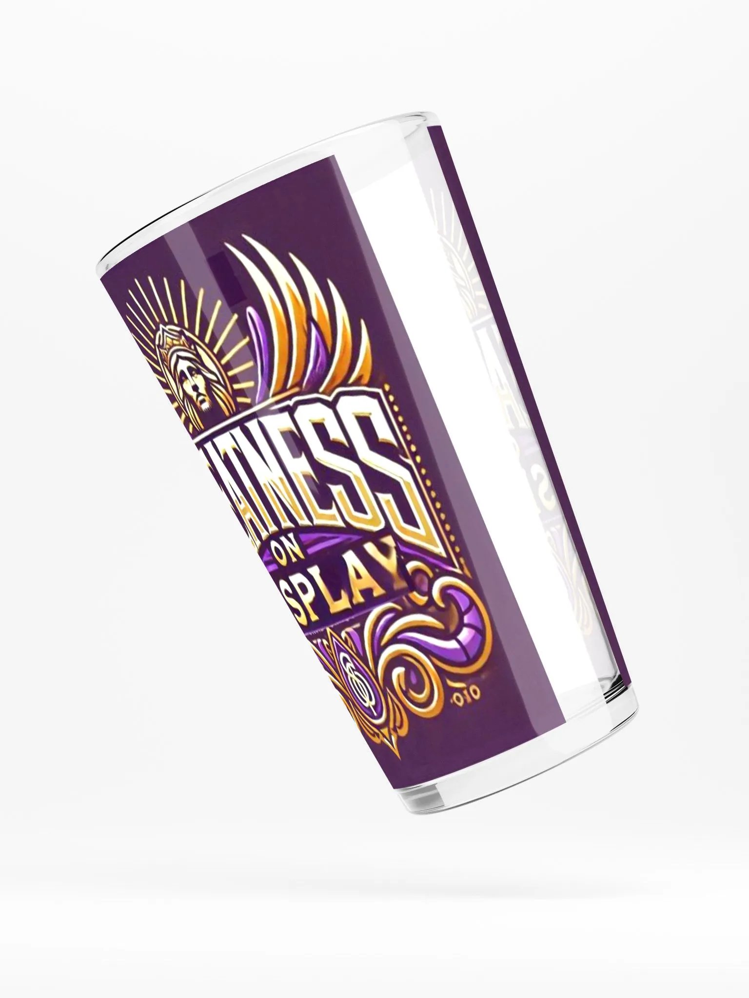 Radiant Greatness Shaker Pint Glass product image (5)