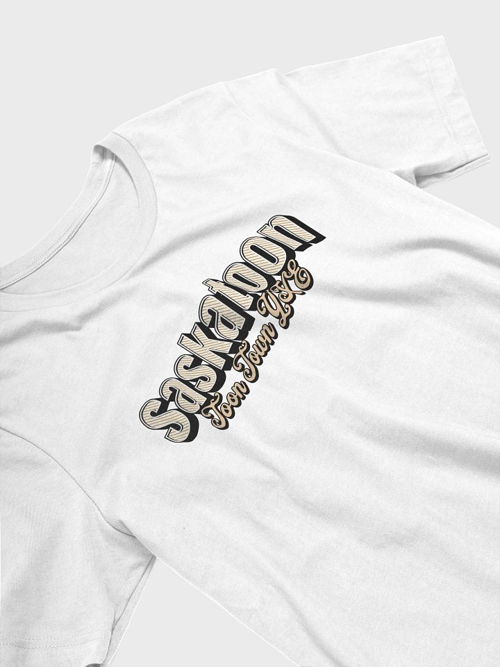 Saskatoon Toon Town YXE Stylized Graphic Tee product image (61)