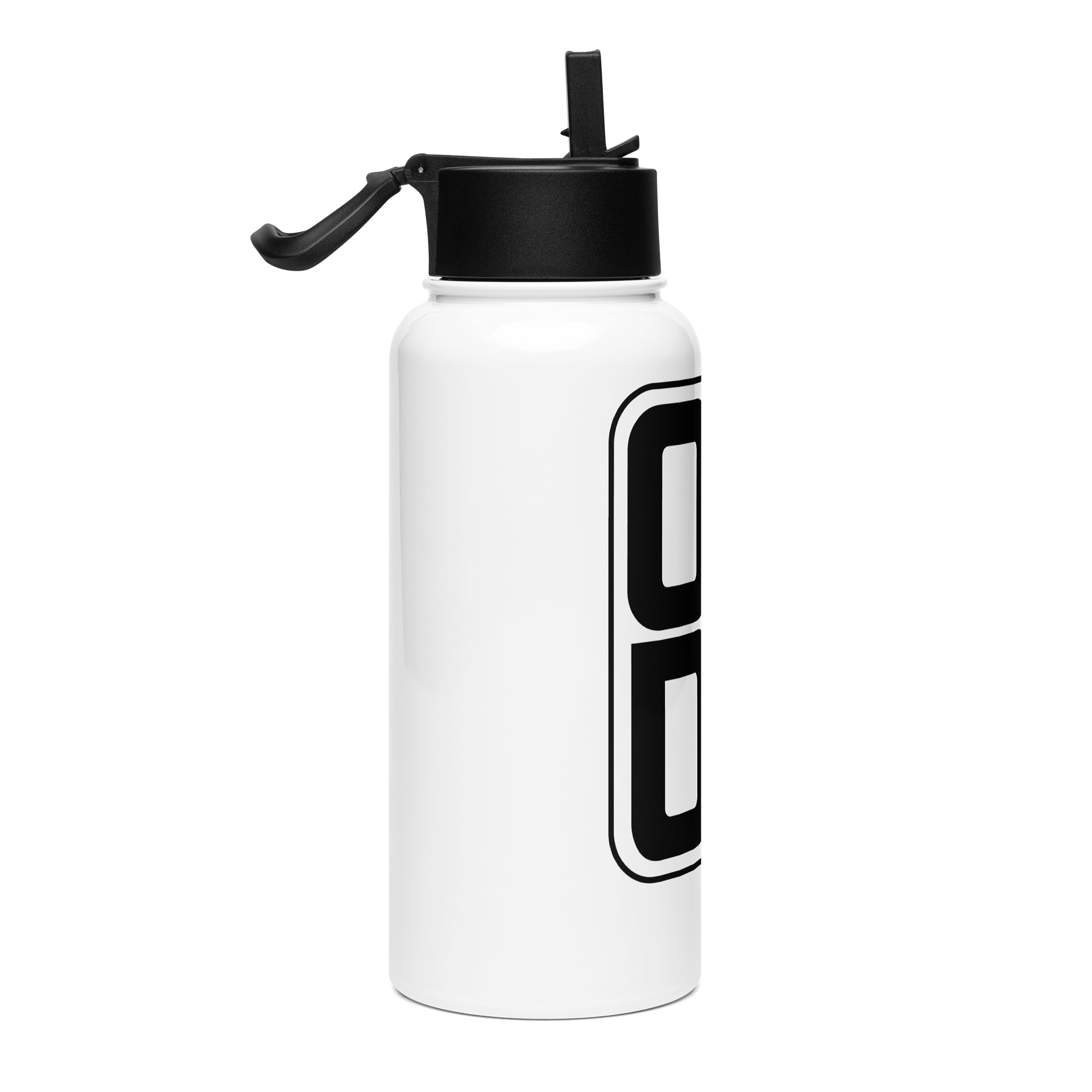 OG Logo Stainless Steel Water Bottle with Straw product image (4)