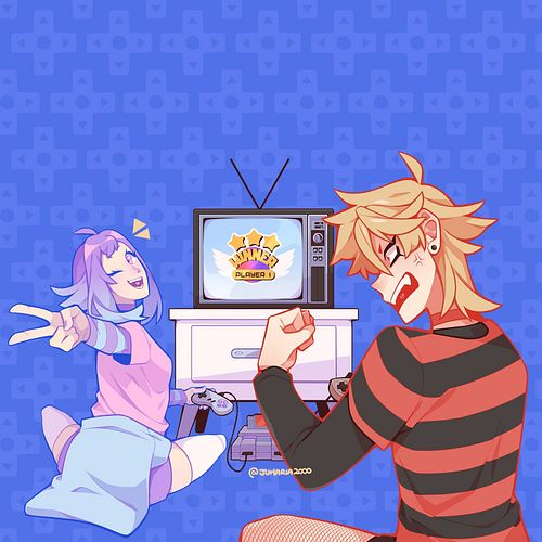 Big shout out to @ju.maria2000 for always making such amazing art of BTG-Chan, and now Callie too! Also another big shout out...