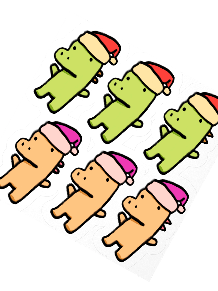 Chistmas Time Awkward Dino Crew product image (5)