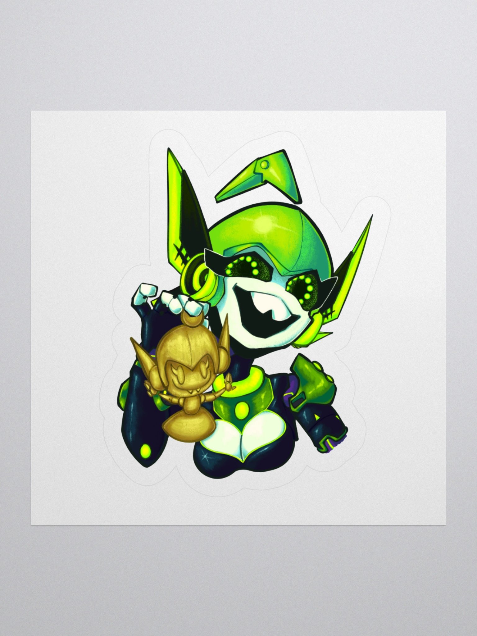 24 carat gold Calibubu - Sticker product image (2)