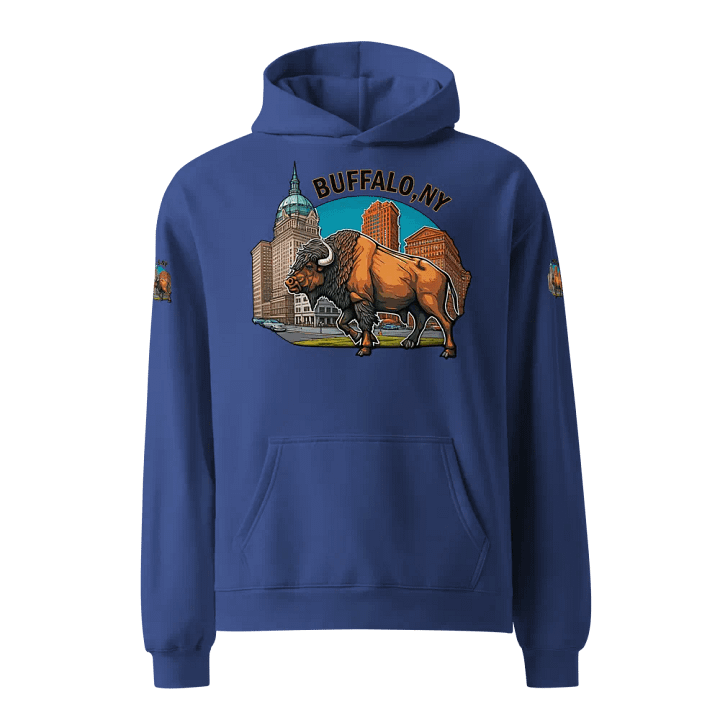 Bold Buffalo New York Oversized Hoodie product image (1)