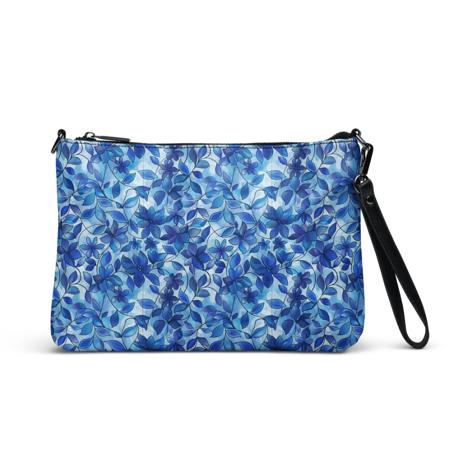 BLUE Floral Winter Wonderland All-Over Crossbody Bag product image (6)