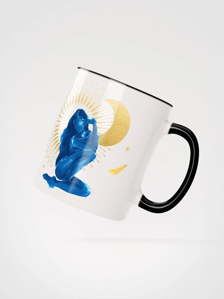 Goddess Golden Moon in Blue with Black Handle product image (3)
