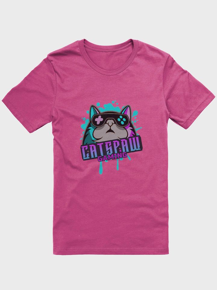 Bella+Canvas Supersoft CatsPaw Gaming Logo T-Shirt product image (1)