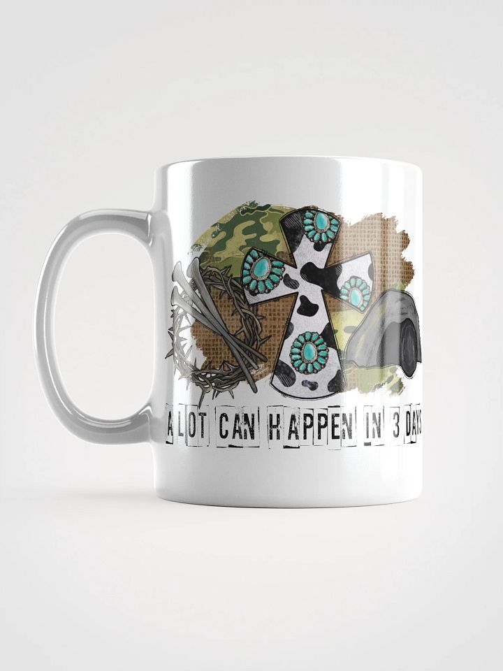 A Lot Can Happen in 3 Days - White Mug product image (2)