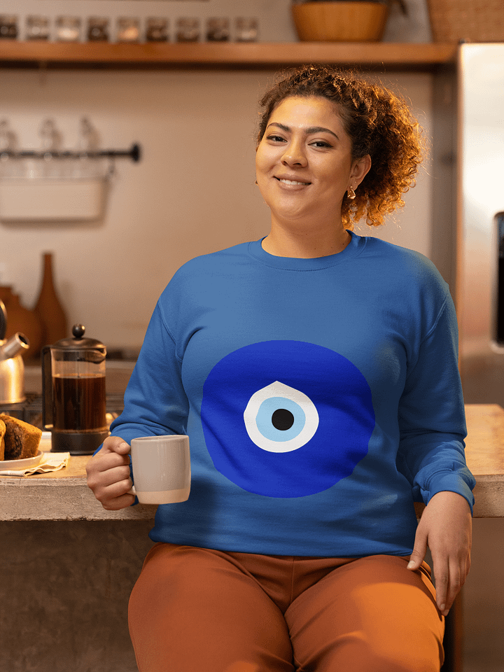 Nazar Mati Printed Classic Sweatshirt product image (1)