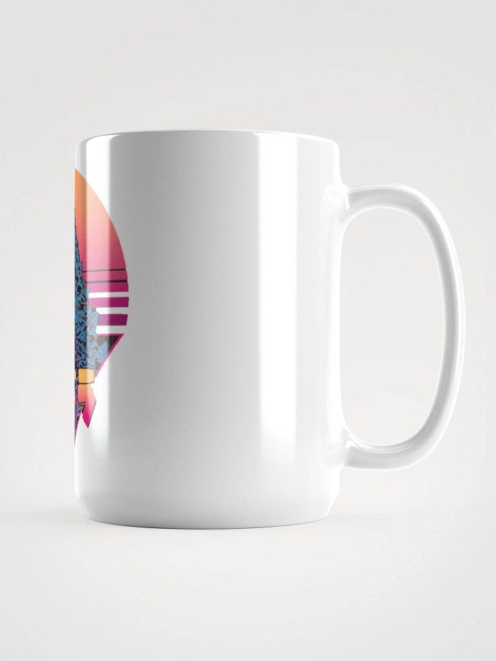 Synthwave Godzilla Mug product image (1)