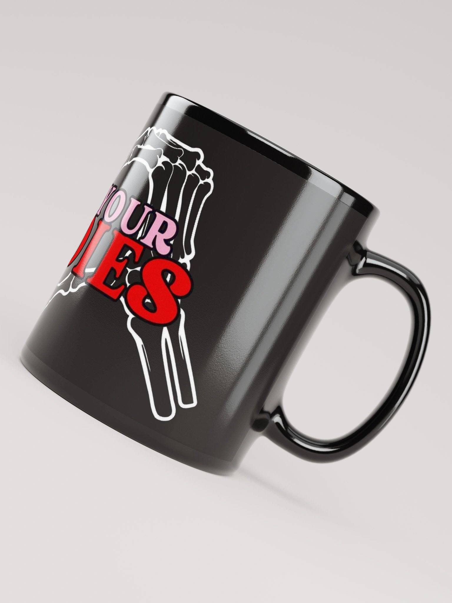 HOLD YA TIDDIES BLACK MUG product image (7)
