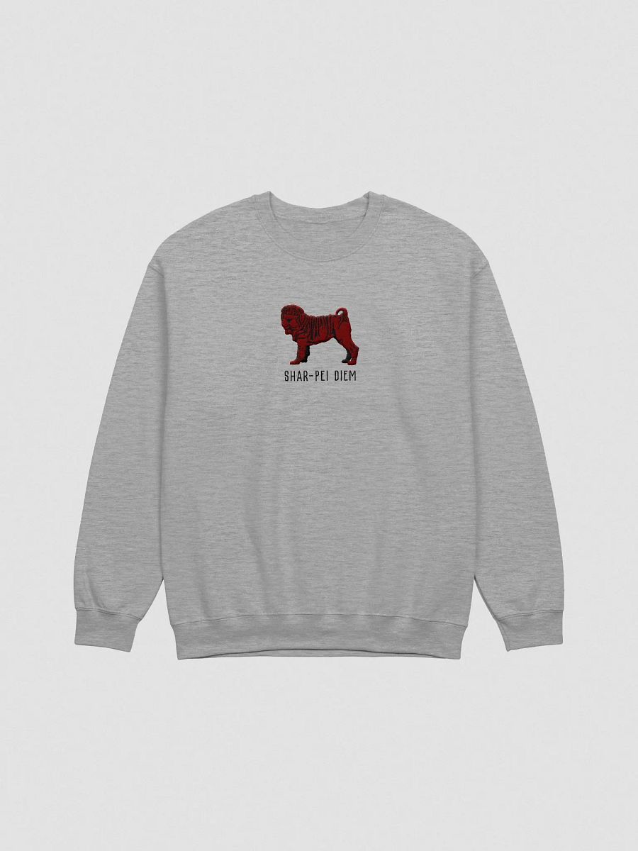 Shar-Pei Diem Sweatshirt (Embroidered) of a Chinese Shar-Pei(Chocolate) product image (4)