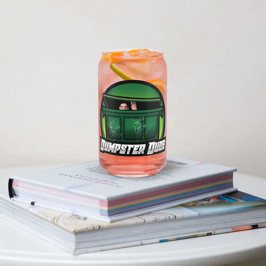 Dumpster Dude Can Glass product image (34)