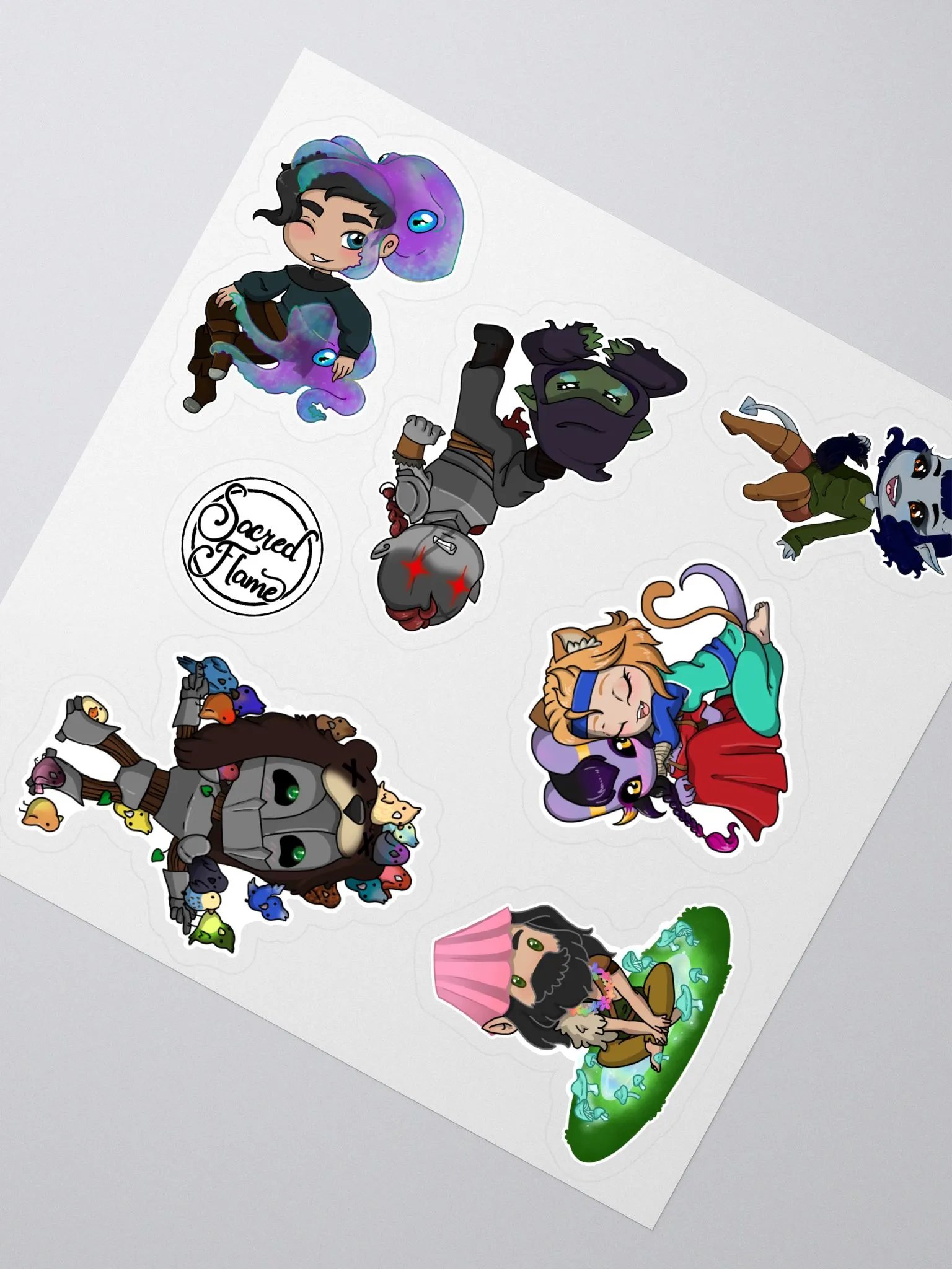 Group Chibi Sticker Pack product image (2)