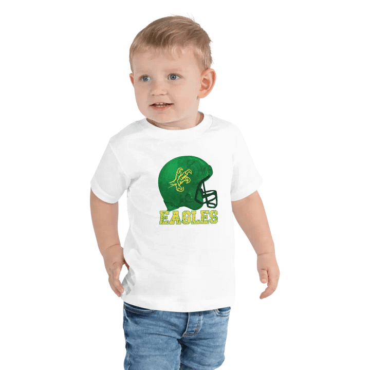 Toddler Boys Eagles Bulldogs Football T-Shirt (Homemade) product image (2)