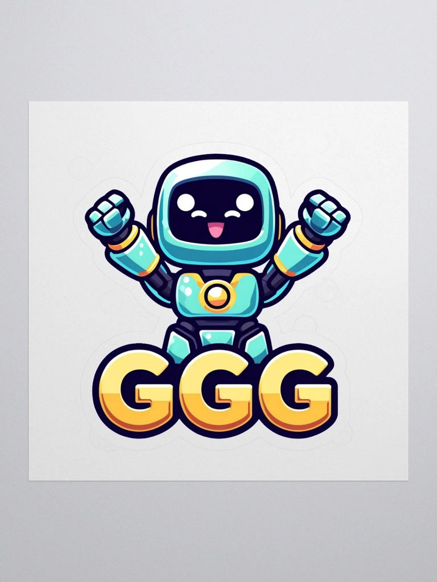 GGG Kiss Cut Stickers product image (1)