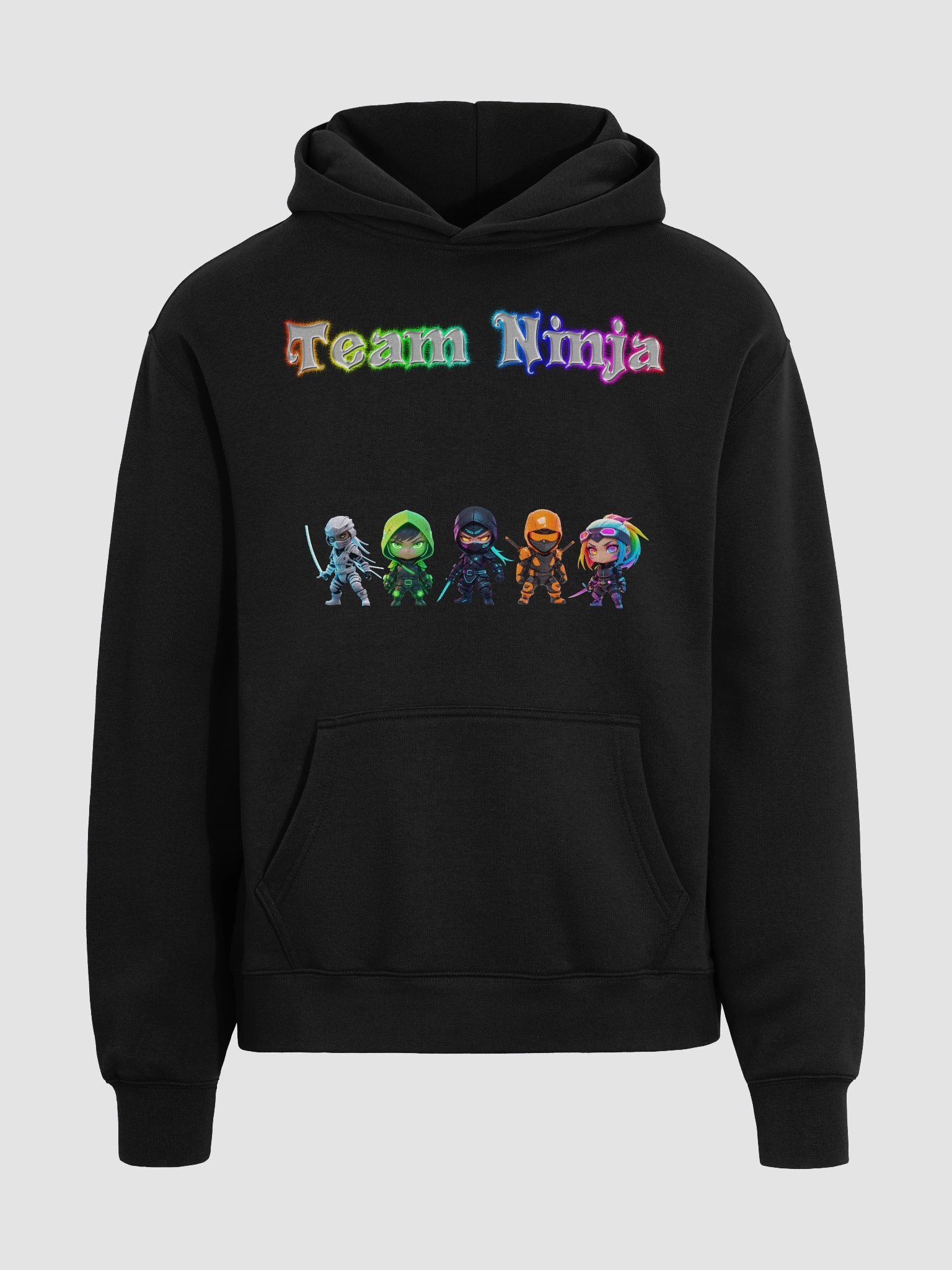 Team Ninja Chibi Hoodie product image (3)