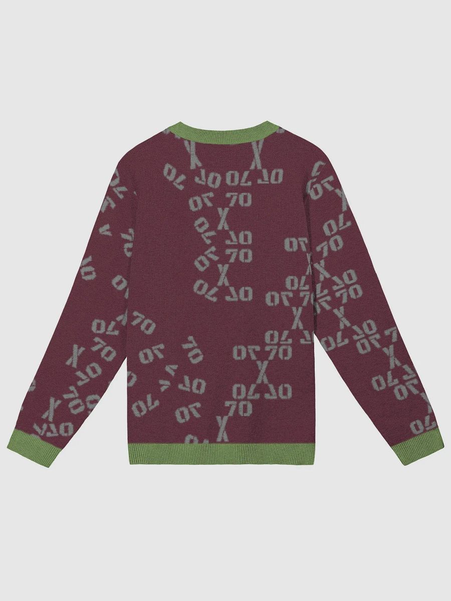 The Lives On HIGH | 777 | UNISEX Knitted Crewneck Sweater | 014 product image (2)