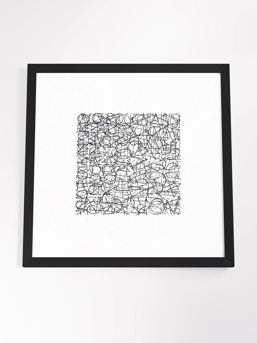 No Rockin' Angel Print Framed product image (4)