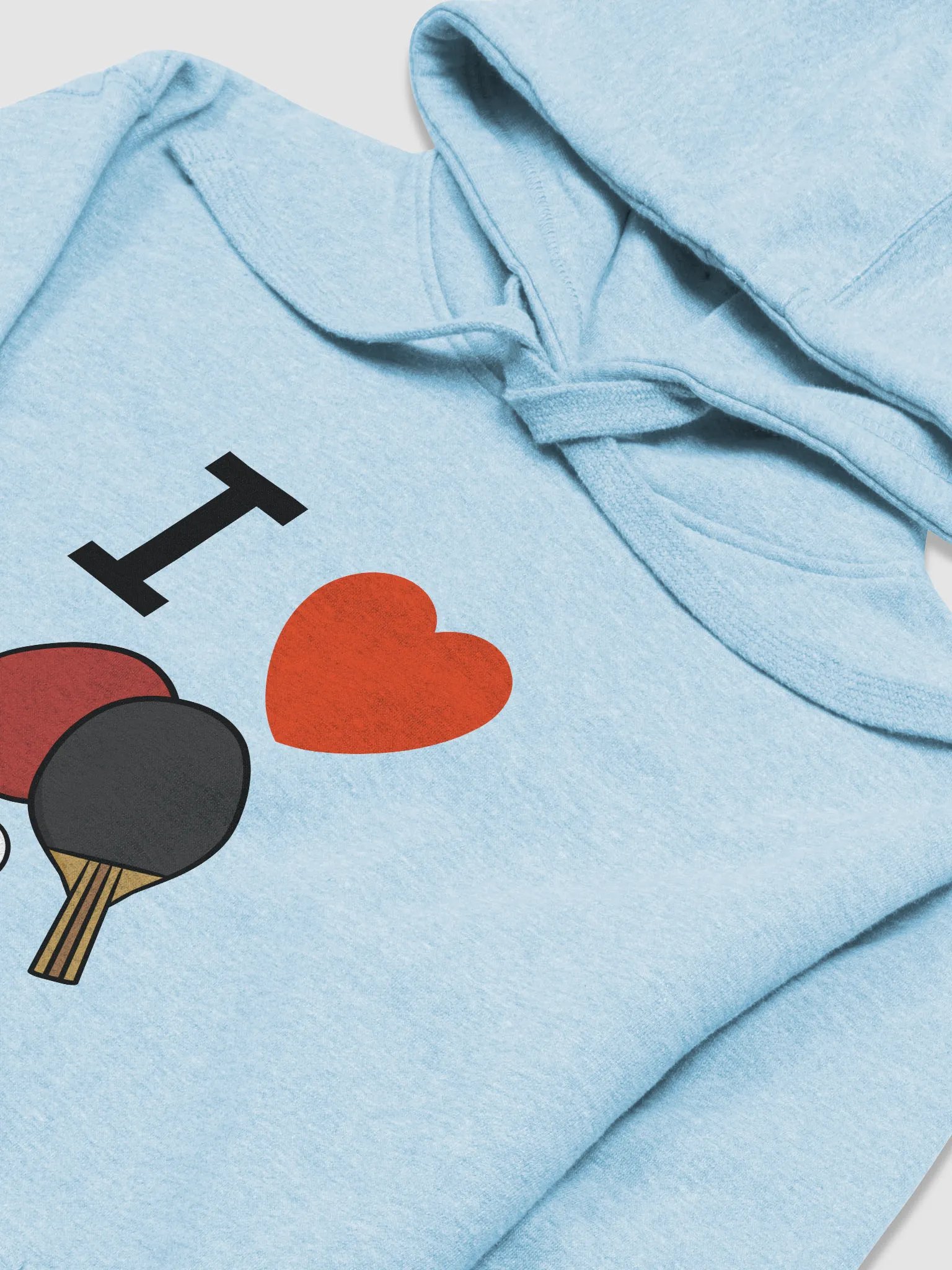 I Love Ping Pong Hoodie product image (5)