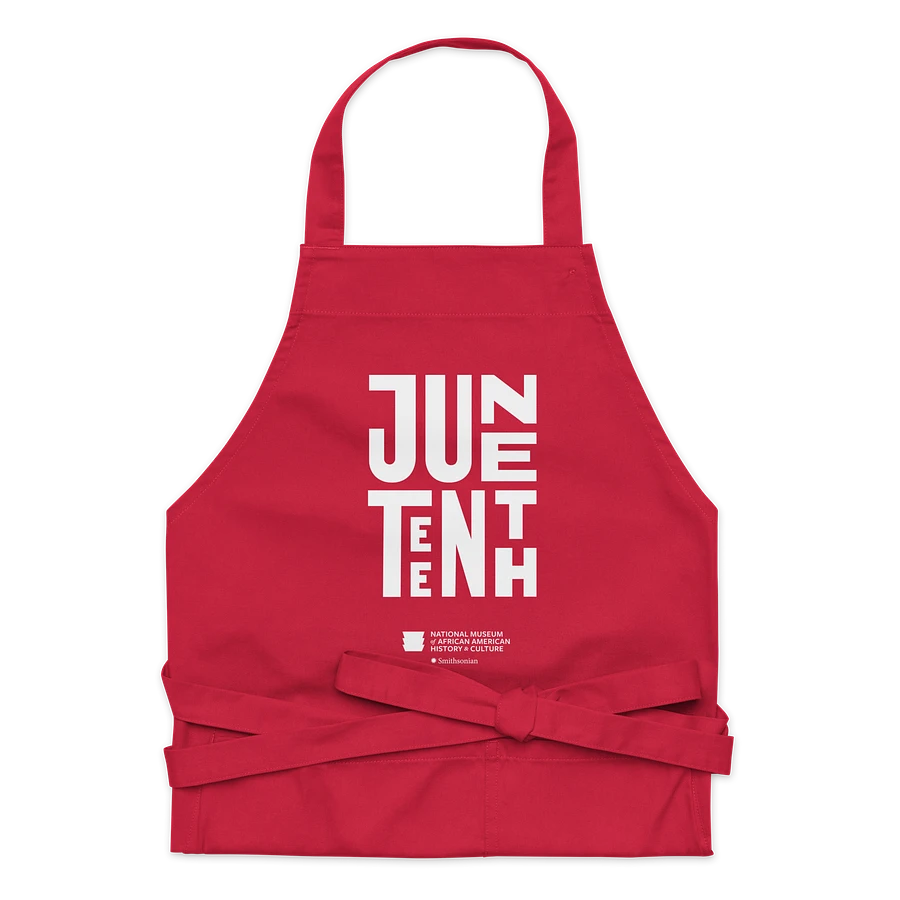 Juneteenth Apron (Red) Image 1