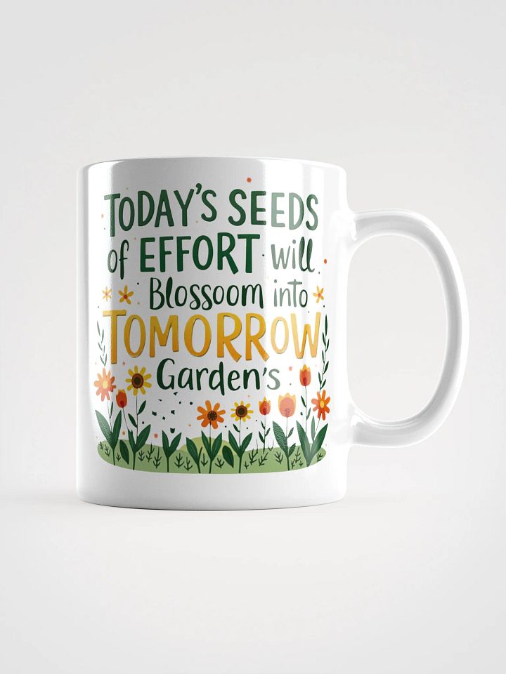 Tomorrow's Effort Floral Mug product image (2)