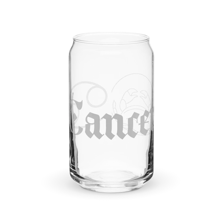 Zodiac Cancer-Inspired Can-Shaped Glass product image (2)