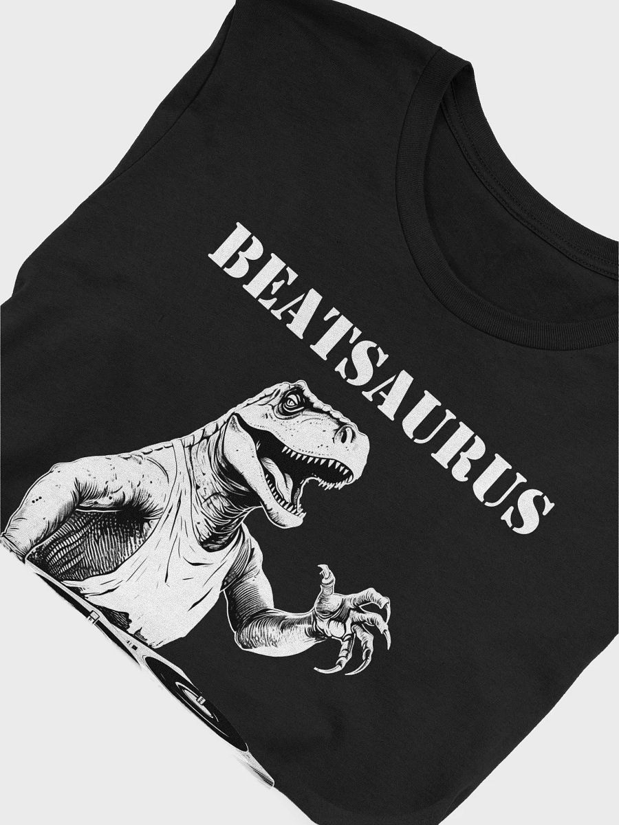 Beatsaurus Graphic T-Shirt - Funny Dinosaur DJ Tee product image (2)