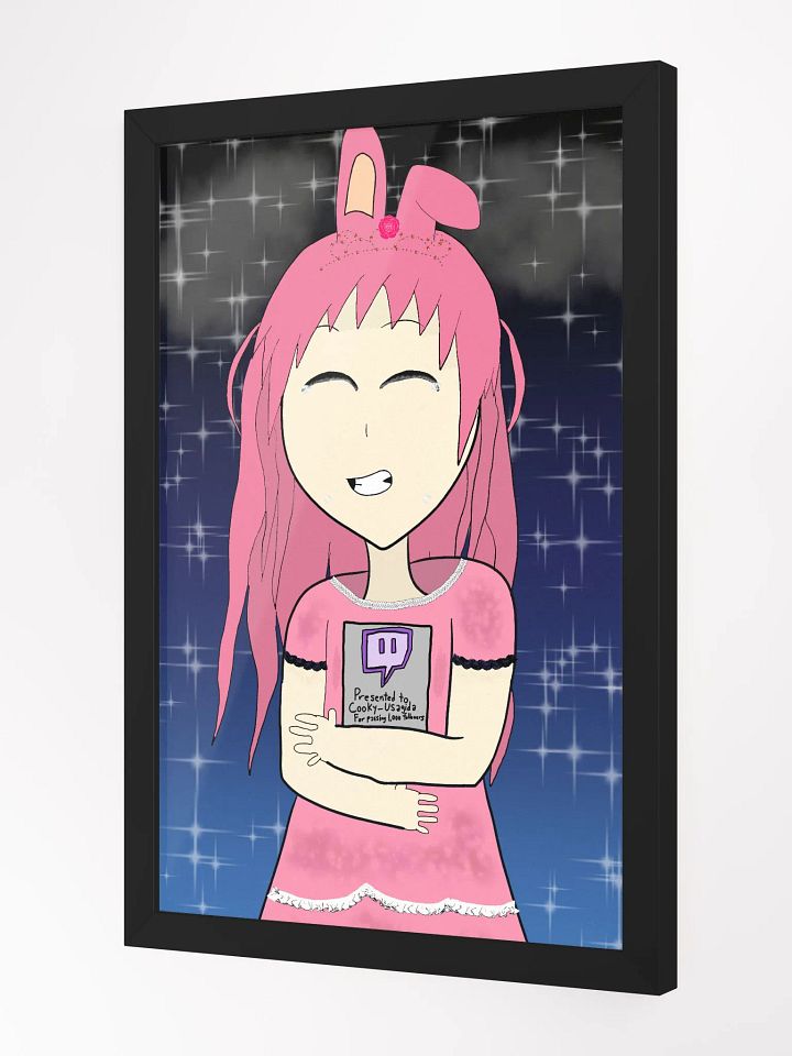 Cooky Usagida 1K Twitch Followers Celebration Poster product image (3)