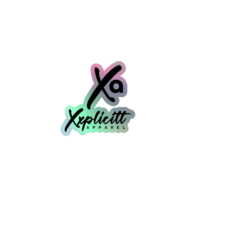 XA Holographic Sticker product image (1)