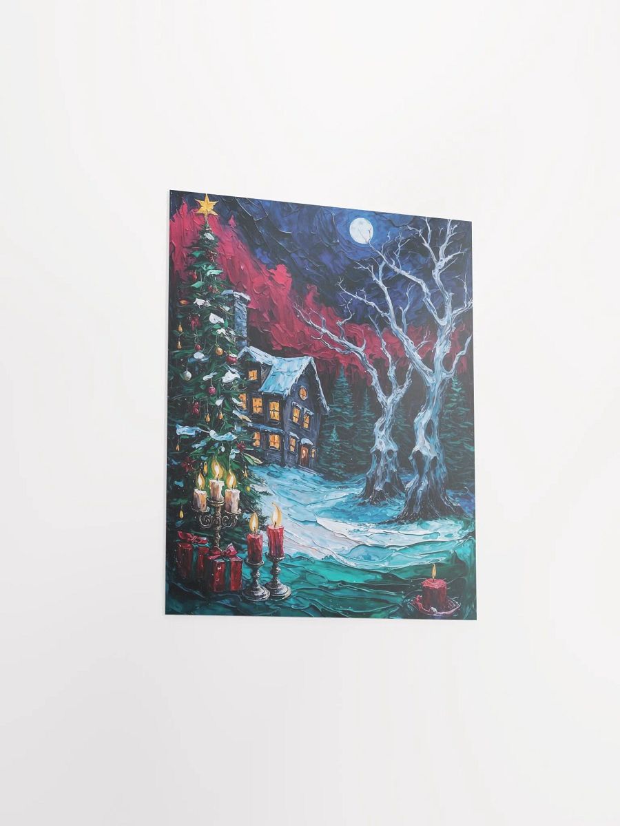 Christmas Winter Cottage Poster product image (16)