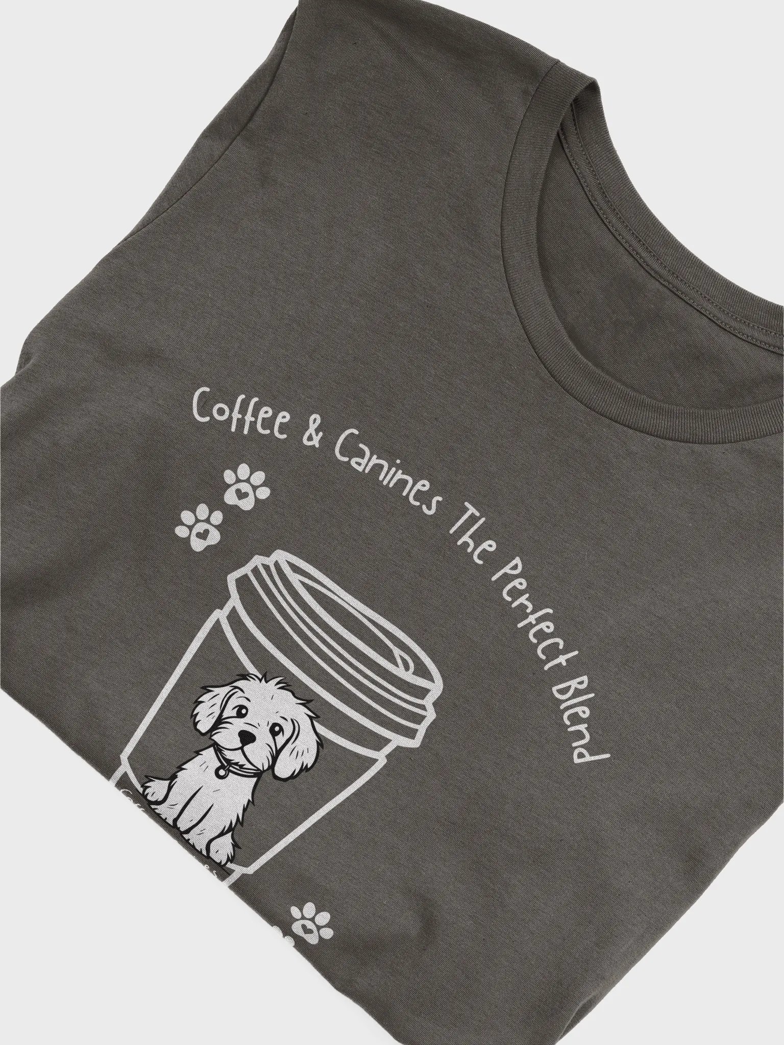“Coffee and Canines The Perfect Blend T-Shirt” product image (8)