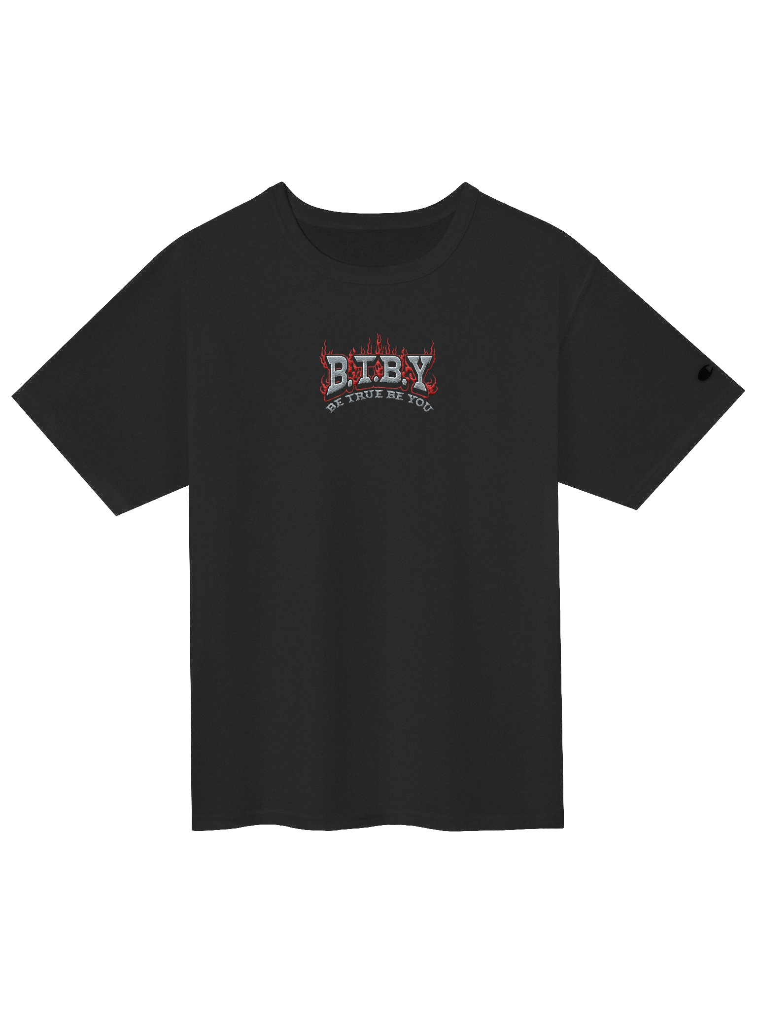 Be True Be You (BTBY) Flaming Champion Heavy Tee product image (2)