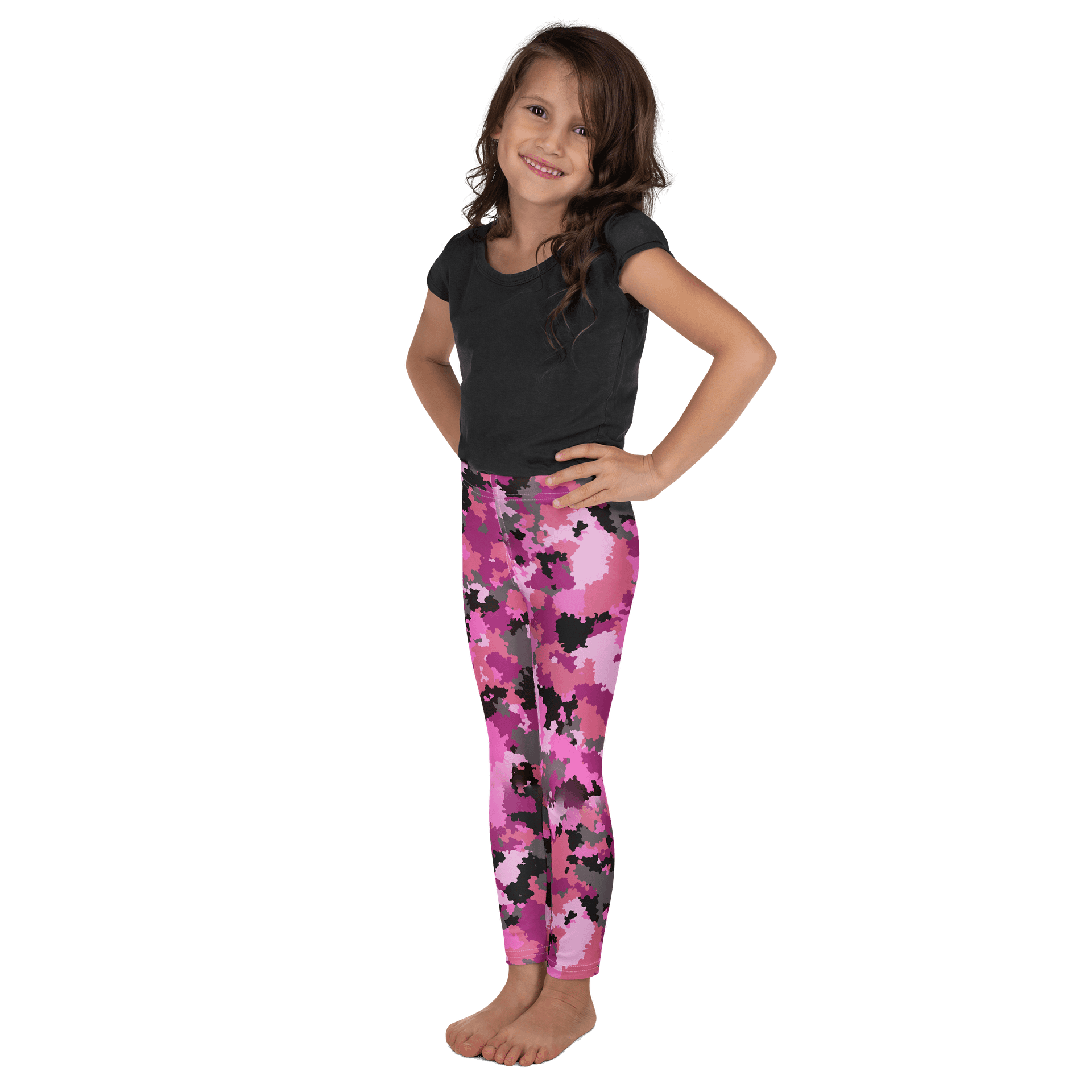 Kids Leggings-Pink Camo product image (3)