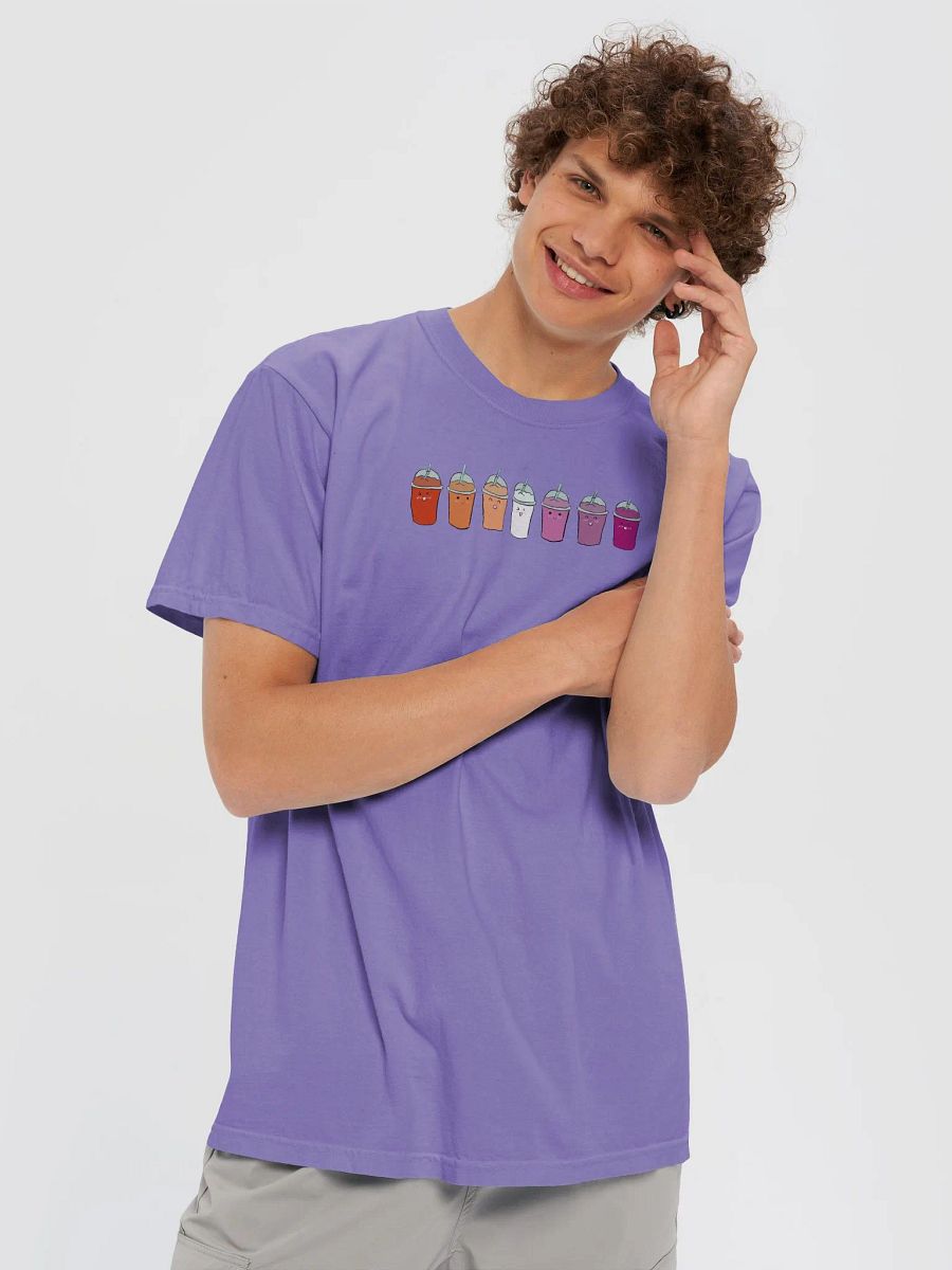 Slushie Buddies: Lesbian Pride Flag T-Shirt product image (5)