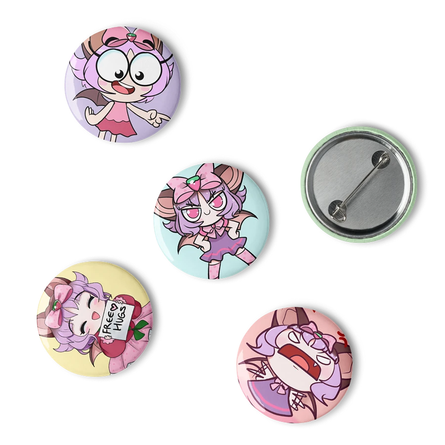 A rainbow of Miko Button Pins product image (6)
