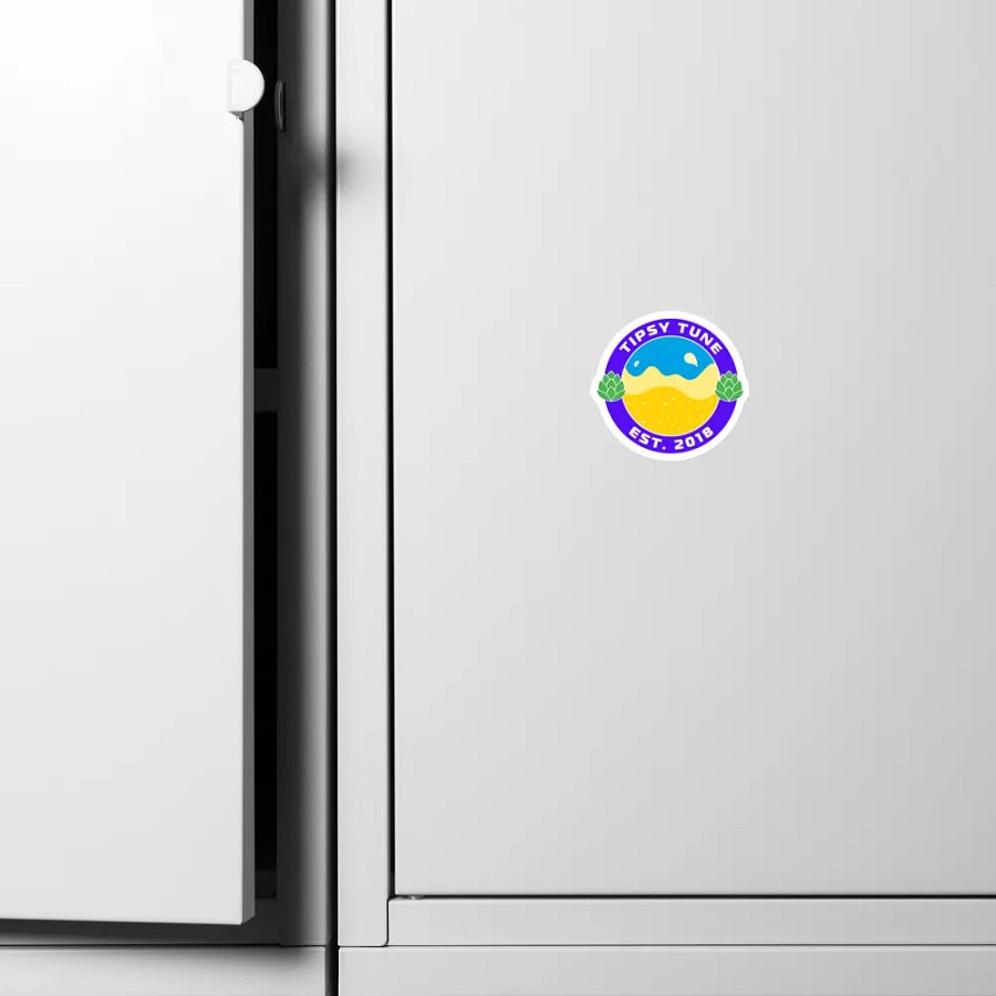 TipsyTune Logo Magnet product image (10)