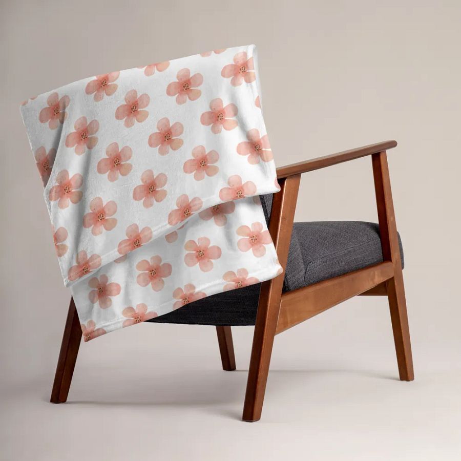 Blossom Bliss Throw Blanket product image (15)