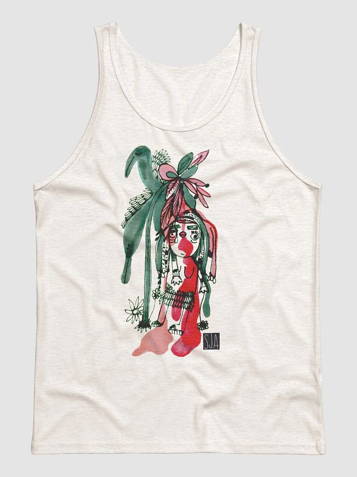 Abstract Girl With Birds Tank product image (6)