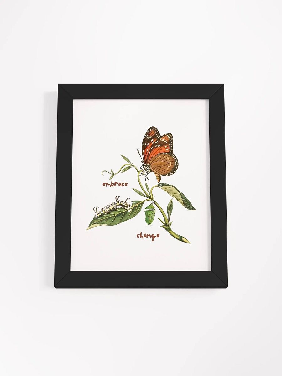 Embrace Change Butterfly Botanical Wall Art product image (2)