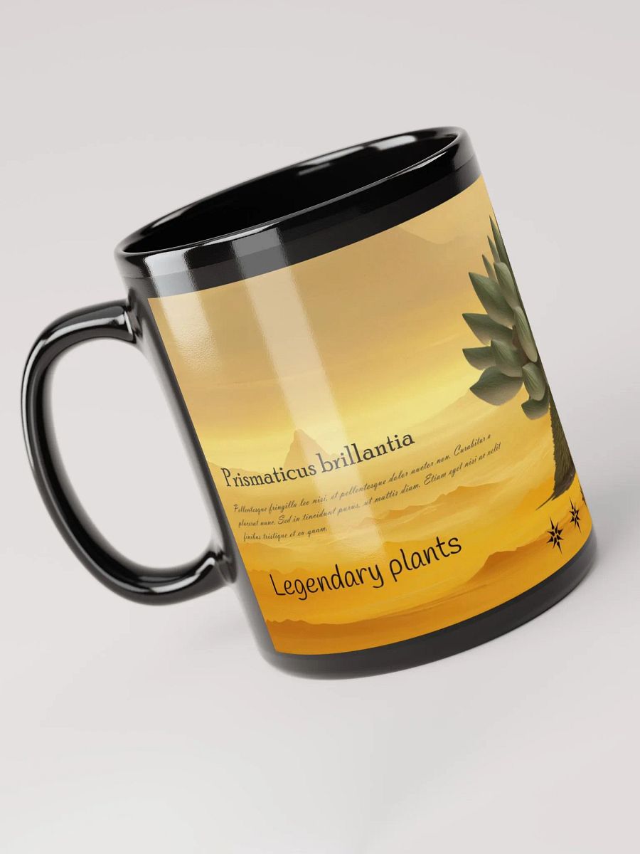Desert Oasis Ceramic Coffee Mug - Vibrant Cactus Design Prismaticus brillantia product image (4)