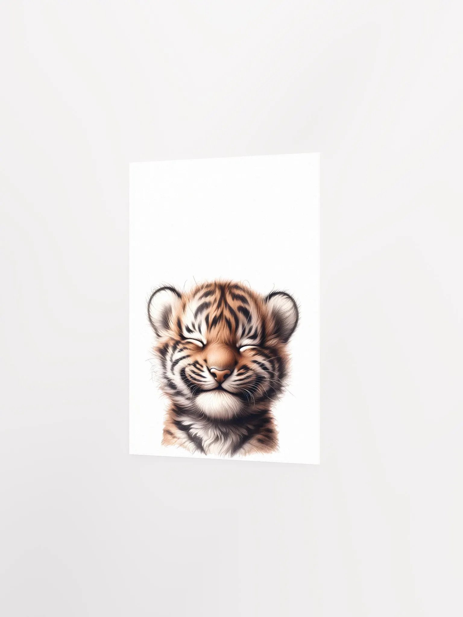 Happy Baby Tiger Nursery Decor Print product image (4)